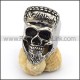 Stainless Steel Skull Ring   r003505