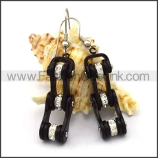 Fashion Stainless Steel Biker Earrings    e001066