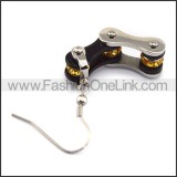 Fashion Stainless Steel Biker Earrings   e001132