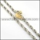Silver Fashion Necklace           n000225