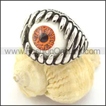 Prong Setting Eye Ring r001306