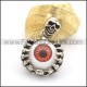 Delicate Stainless Steel Eye Pendant     p001720
