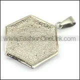 Exquisite Stainless Steel Biker Pendant  p002545
