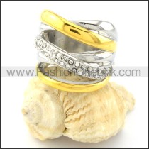 Stainless Steel Ring Stack Design r000778