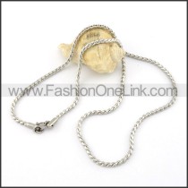 Graceful Stainless Steel  Small Chain    n000410