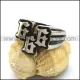 Stainless Steel Biker Ring  r003279