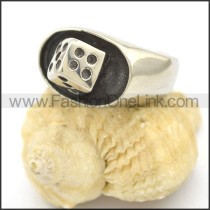 Unique Stainless Steel Casting Ring r002479