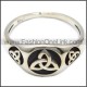 sterling silver viking ring for ladies r006083