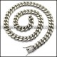 1.4cm stainless steel bling hip hop necklace n002225