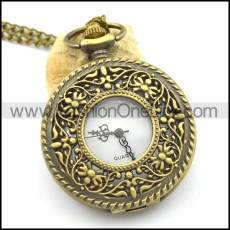 antique ear of wheat pocket watch for unisex pw000407
