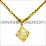 Stainless Steel Necklace n002995