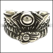 Fashion Stainless Steel Biker Ring  r002343