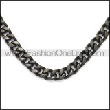 Stainless Steel Chain Neckalce n003116H