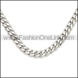 Stainless Steel Chain Neckalce n003117S