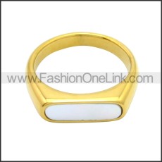 Stainless Steel Ring r008760G