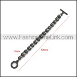 Stainless Steel Bracelet b010076H