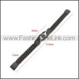 Stainless Steel Bracelet b010083H