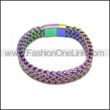 Stainless Steel Bracelet b010084C