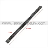 Stainless Steel Bracelet b010084H