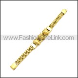 Stainless Steel Bracelet b010080G