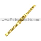 Stainless Steel Bracelet b010082G