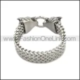 Stainless Steel Bracelet b010086S