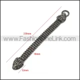 Stainless Steel Bracelet b010088A