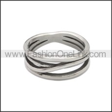 Stainless Steel Ring r008847SA