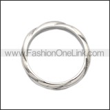 Stainless Steel Ring r008845SA