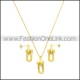 Stainless Steel Jewelry Sets s002967G