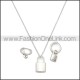 Stainless Steel Jewelry Sets s002969S