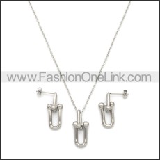 Stainless Steel Jewelry Sets s002967S