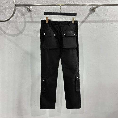 {EAM} European and American high street complex multi-craft punk casual zipper casual pants DLZ163