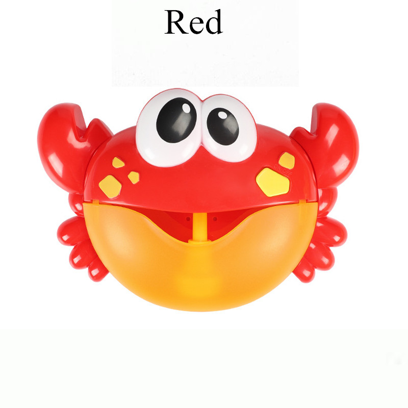 fun bubble crab bath musical toy