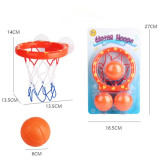 Baby Kids Basketball Hoop Bath Toys Shower Bathtub Shooting Game Water Play Set