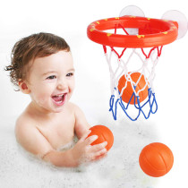 Baby Kids Basketball Hoop Bath Toys Shower Bathtub Shooting Game Water Play Set