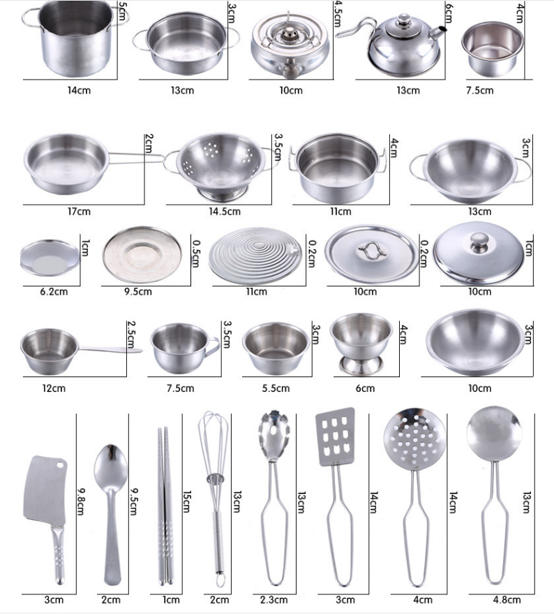 Us 13 49 Kid S Pretend Play Toy Cooking Stainless Steel Kitchen Toy Baby Kitchen Set M Dqgoods Com,Nine Patch Quilt Patterns Free