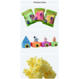 Snowflake Mud Toy Eco-friendly and Non-toxic No Dry Snow DIY  Ultralight Clay