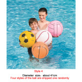 Parent-child Pool Play Water Inflatable Volleyball Basketball Rack Handball Water Sports Beach Toys for Adult Children