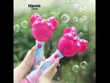 Children's Cartoon Bubble Stick Automatic with Sound and Light Blowing Bubble Toy
