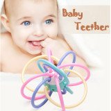 Manhattan Baby Educational Toy Hand Grab Rattle Ball Molar Stick Molar Tooth Fixer Teether
