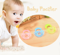 New Full Silicone Rubberized Pacifier Nipple-Type Comfort Pacifier for Baby