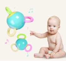 Baby Teether Ball Manhattan Molars Hand CatchingThe Ball Triangle Can Reverse The Baby Training Ball