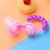 Baby Teether Bell Bite Rattle Bite Bag Chew for Food Supplement