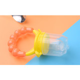 Baby Teether Bell Bite Rattle Bite Bag Chew for Food Supplement