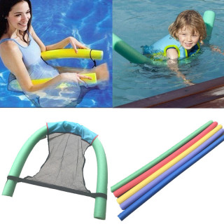 Amazing Floating chair For Swimming Pool Party Kids Bed Seat Water Relaxation Flodable Swimming Ring Pool Toys Noodle Chair