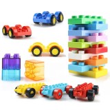 DIY Building Blocks Swing Dinosaurs Figures Animal Accessories Toys for Children Compatible with DuploE Brick