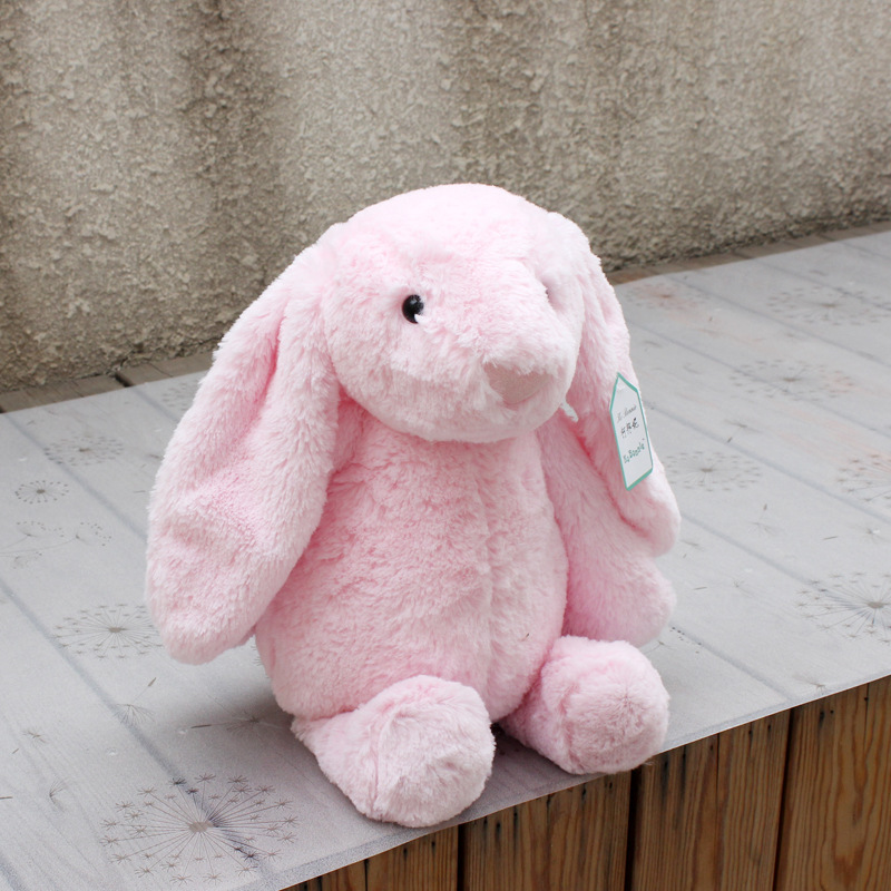 US$ 8.59 - Plush Solid Stuffed Comfort Rabbit Sleeping Party Doll Toy ...