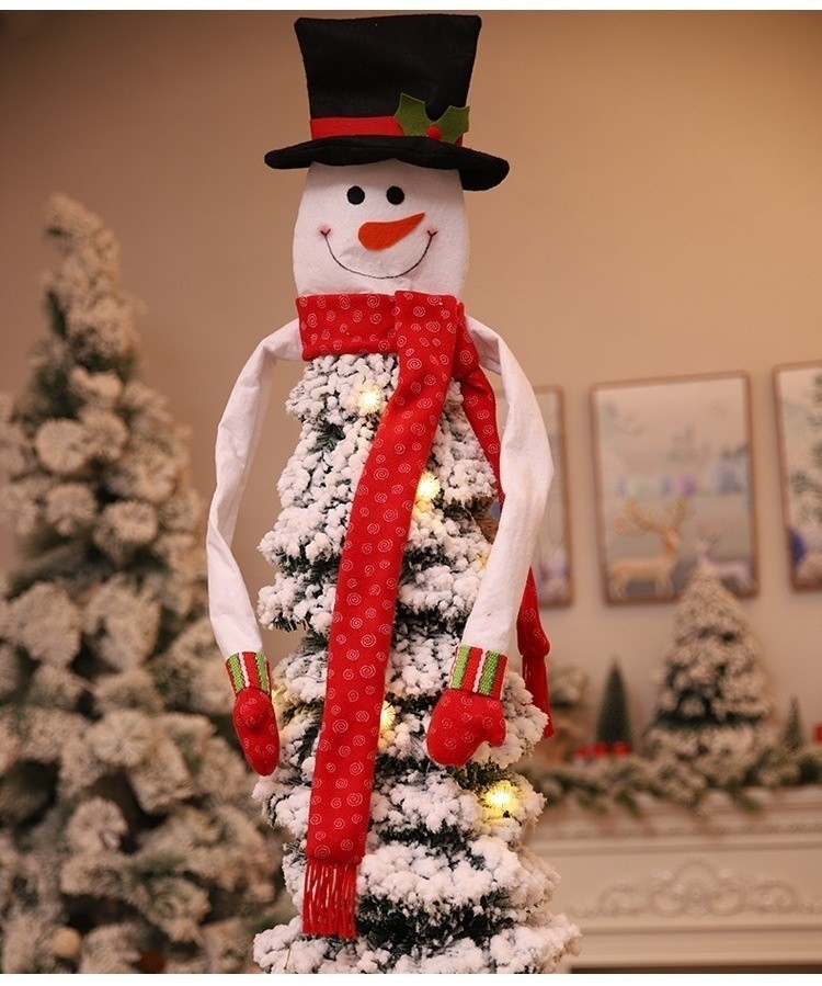 Us 9 29 Christmas Tree Toppers For New Year Decorated Holiday Related Ornaments Snowman On Xmas Tree Home Decoration M Dqgoods Com