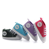 Baby Infant Toddler Casual Canvas Sneakers Kids Boy Girl Soft Sole Crib Shoes Prewalkers